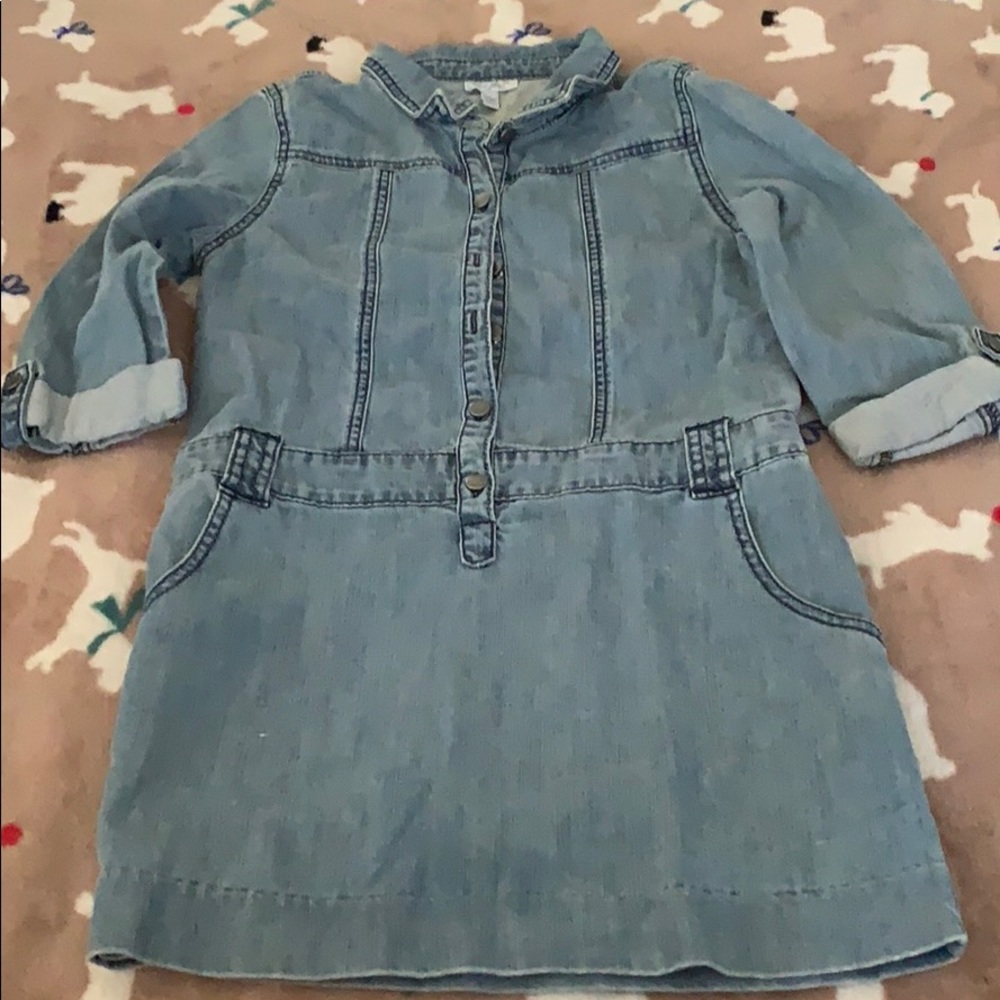 Petit Joie Denim Dress like new 14